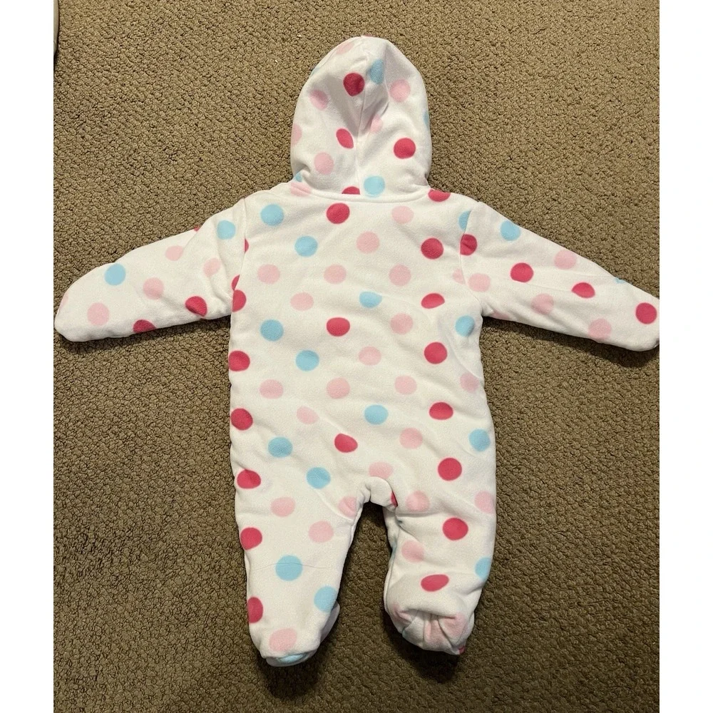 Carter's Girls Just‎ One You Pram Jumpsuit W/ Feet Size: 6 months
